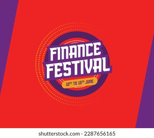 finance festival vector offers unit sale banking and finance campaign sales unit.