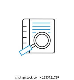 finance, file 2 colored line icon. Simple colored element illustration. file icon outline symbol design from finance set