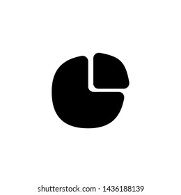 Finance graph icon. Marketing presentation sign
