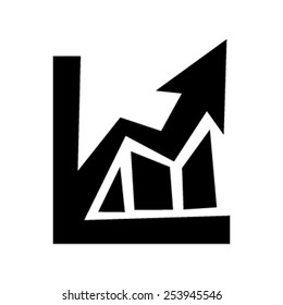 Finance Graph Vector Icon