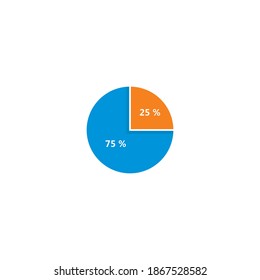 Finance graphic information vector icon simple illustration design 