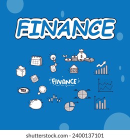 Finance growth illustration set. Characters analyzing investments, celebrating financial success and money growth. Money increasing concept. Vector illustration.