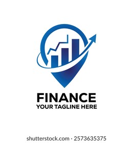 Finance Growth Logo Template Design