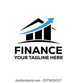 Finance Growth Logo Template Design