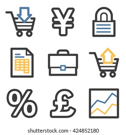 Finance icon, business vector web sign. Banking icon flat. Design mobile icon, vector pictogram. Money infographics symbols.