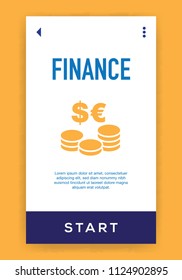 Finance Icon Concept