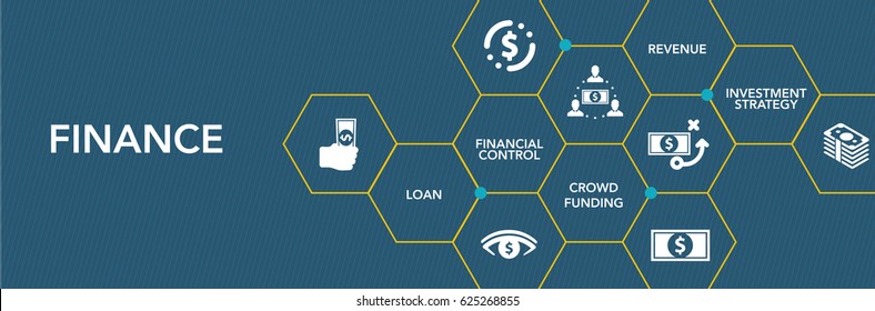 Concepto de icono de finanzas