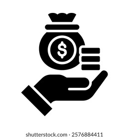 Finance Icon Element For Design