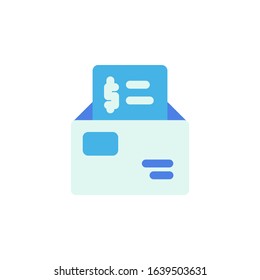 finance icon, email transfer icon . Perfect for application, web, logo and presentation template. icon design flat style