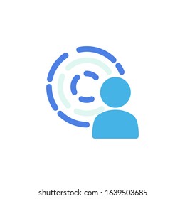 finance icon, identity icon . Perfect for application, web, logo and presentation template. icon design flat style