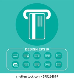Finance icon illustration isolated vector sign symbol