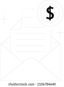 Finance icon - invoice icon, accounting