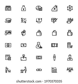 finance icon or logo isolated sign symbol vector illustration - Collection of high quality black style vector icons
