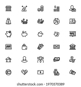 finance icon or logo isolated sign symbol vector illustration - Collection of high quality black style vector icons
