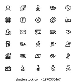 finance icon or logo isolated sign symbol vector illustration - Collection of high quality black style vector icons
