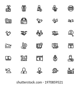 finance icon or logo isolated sign symbol vector illustration - Collection of high quality black style vector icons
