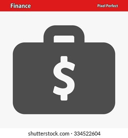 Finance Icon. Professional, pixel perfect icon optimized for both large and small resolutions. EPS 8 format.