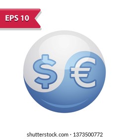 Finance Icon. Professional, pixel-aligned icon in realistic colors.