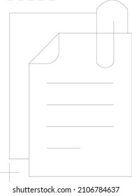 Finance icon - script icon, accounting