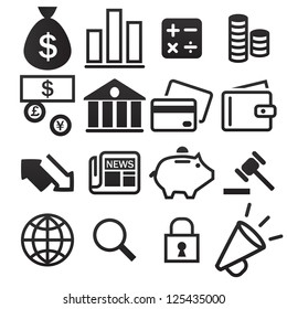 Finance Icon Set