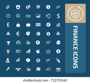 Finance icon set,vector