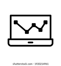 Finance icon vector. Analysis illustration sign. analytics symbol.