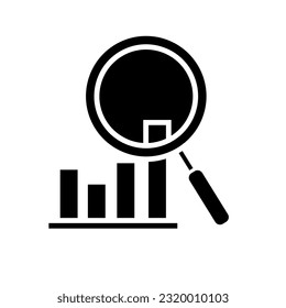 Finance icon vector. Analysis illustration sign. analytics symbol.