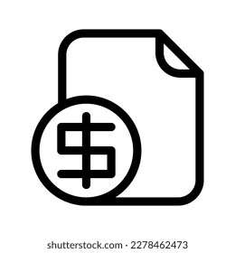 Ilustración de diseño de símbolos vectores de iconos de finanzas