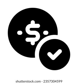 finance icon for your website, mobile, presentation, and logo design.