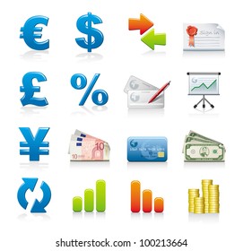 finance icons