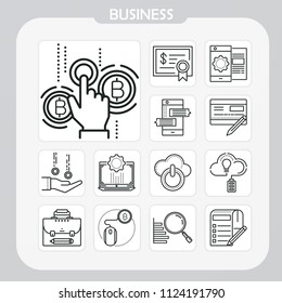 finance icons