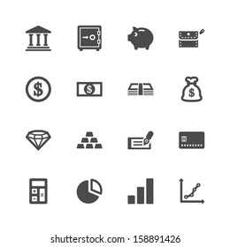 Finance icons