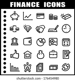 Finance icons 