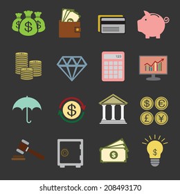 Finance icons