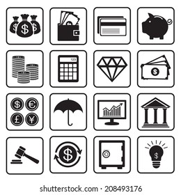 Finance icons