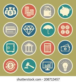 Finance icons