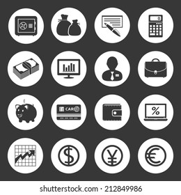 Finance icons