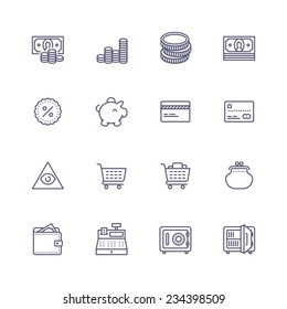 Finance icons
