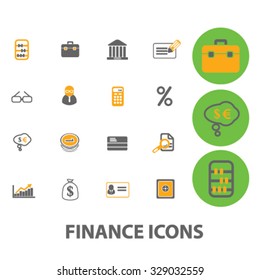 iconos de finanzas