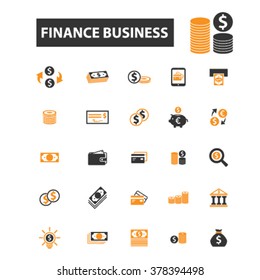 finance icons