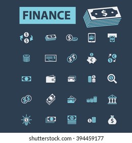 finance icons
