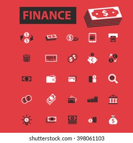finance icons
