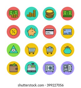 Finance icons