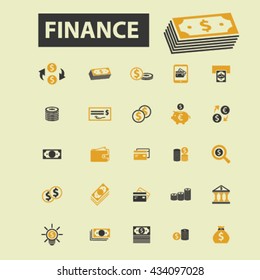 finance icons
