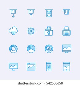 Finance icons