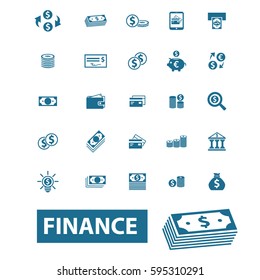 finance icons
