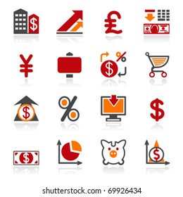 Finance icons. Color series.