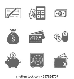 Finance Icons Set