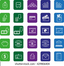 Finance Icons Set