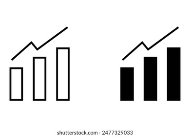 Finance icons set vector illustration on white background